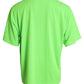 Neon Green Embossed Logo Crew Neck T-shirt