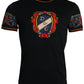 Black Logo Print Cotton Crew Neck T-shirt