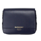 Grace Small Regency Blue Smooth Leather Flap Crossbody Handbag Purse