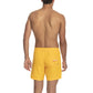 Yellow Polyester Men Swim Short