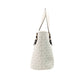 Jet Set Light Cream Signature XS Carryall Top Zip Tote Bag Purse