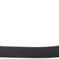 Black Leather Silver Logo Metal Buckle Belt