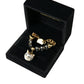 Gold Tone Brass Chain MY CAT Heart Bracelet