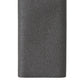 Gray Leather Folding Key Holder Case Logo Plaque Keychain