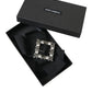 Black Swarovski Crystal Embellished Hair Clip