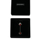 925 Sterling Silver Crystals Pin Collar Brooch