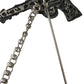 Brass Copper Silk Revolver Gun Men Brooch Lapel Pin