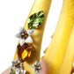 Yellow Lemon Daisy Crystal Women Hairband Diadem