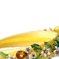 Yellow Lemon Daisy Crystal Women Hairband Diadem