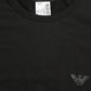 Black Logo Long Sleeves Underwear Pullover Sweater