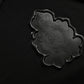 Black Cotton Hooded Pullover Sweater