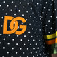 Black Polka Dot Short Sleeve Casual Shirt