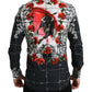 Slim Fit Floral Bull Cotton Dress Shirt