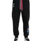 Black Logo Cotton Jogger Sweatpants Pants