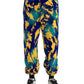 Multicolor Tie Dye Cotton Jogger Men Sweatpants Pants