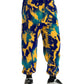 Multicolor Tie Dye Cotton Jogger Men Sweatpants Pants