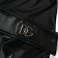Black Nylon Cargo Jogger Men Sweatpants Pants
