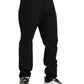 Black Cotton Stretch Slim Skinny Denim Jeans