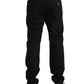 Black Cotton Stretch Slim Skinny Denim Jeans