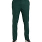 Green Wool Men Slim Fit Chino Pants