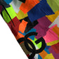 Multicolor Print Nylon Jogger Sweatpants Pants