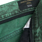 Green Crystals Cotton Stretch Slim Jeans