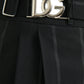 Black Striped Men Slim Dress Pants