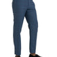 Blue Checkered Wool Men Dress Pants