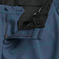 Blue Checkered Wool Men Dress Pants