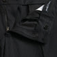 Black Wool Men Skinny Dress Pants