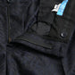 Blue Brocade Wool Skinny Men Dress Pants