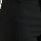Black Wool Men Skinny Dress Pants