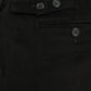 Black Cotton Velvet Skinny Pants