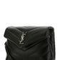 Black Leather Toy Loulou Crossbody Bag