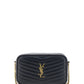 Black Calf Leather Lou Small Shoulder Bag