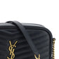 Black Calf Leather Lou Small Shoulder Bag