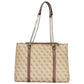Brown Polyethylene Handbag