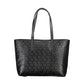 Black Polyester Handbag