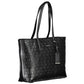 Black Polyester Handbag