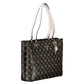 Brown Polyethylene Handbag