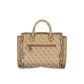 Beige Polyethylene Handbag