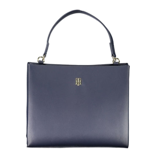 Blue Polyethylene Handbag