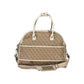 Beige Polyethylene Handbag