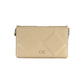 Beige Polyester Handbag