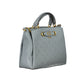 Light Blue Polyethylene Handbag