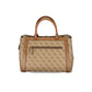 Beige Polyethylene Handbag