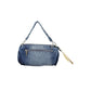Blue Polyester Handbag