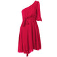 Fuchsia Polyester Dress