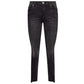 Black Cotton Jeans & Pant
