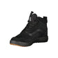 Black Polyester Sneaker